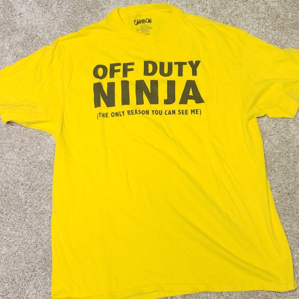 Off Duty Ninja tee